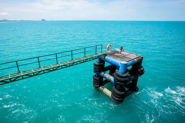 Koh Samui Feribota Görüntüleyin — Stok fotoğraf