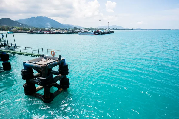 Koh Samui Feribota Görüntüleyin — Stok fotoğraf