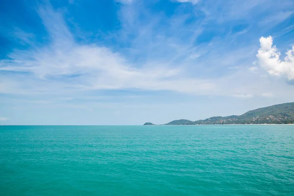 Koh Samui Feribota Görüntüleyin — Stok fotoğraf