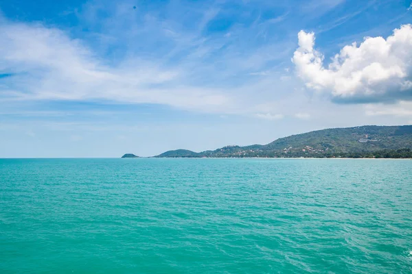 Koh Samui Feribota Görüntüleyin — Stok fotoğraf