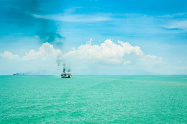 Vista Sul Traghetto Koh Samui — Foto Stock