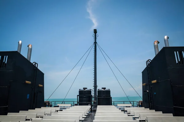 Kijk Veerboot Naar Koh Samui — Stockfoto