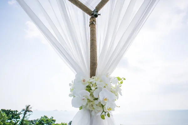 Bröllop setup detalj — Stockfoto