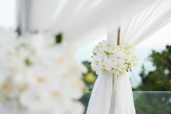 Bröllop setup detalj — Stockfoto