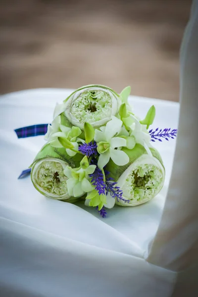 Primo piano del bouquet da sposa . — Foto Stock