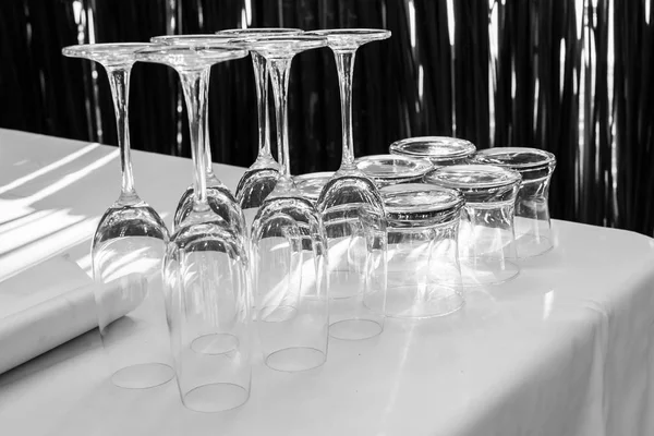 Dinner set. Fork, knife and spoon on the table — Stock Photo, Image