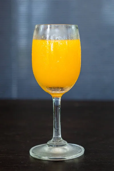 Vidro de suco de laranja — Fotografia de Stock