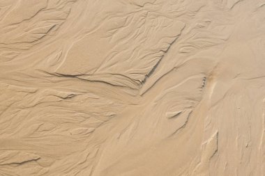 Kum dokusu. Arka plan için kumsal.