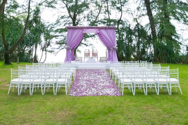 Hermosa ceremonia de boda . — Foto de Stock