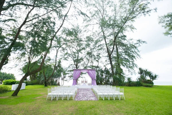 Hermosa ceremonia de boda . — Foto de Stock