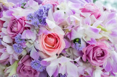 Tayland bir düğün töreninde çiçek aranjman.