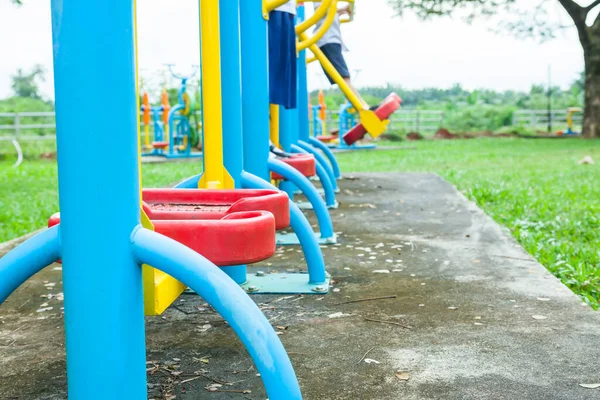 Parque Infantil Escuela Tailandia Enfoque Selectivo — Foto de Stock