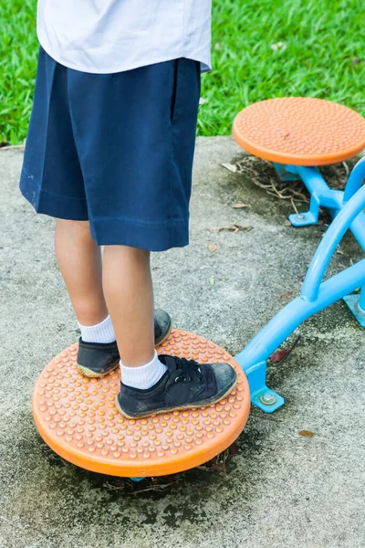 Children Playground Park School Thailand Selective Focus — Stock Photo, Image