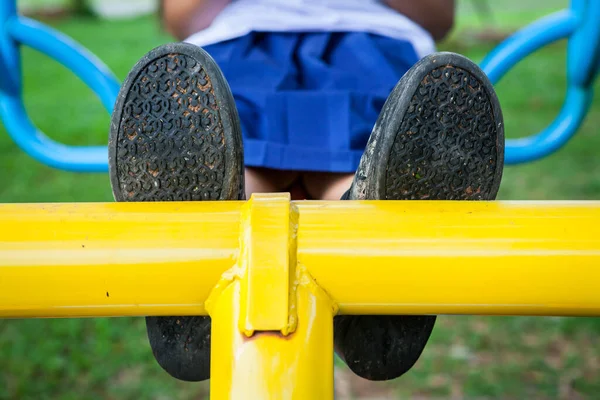 Children Playground Park School Thailand Selective Focus — Stock Photo, Image