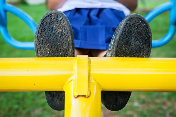 Children Playground Park School Thailand Selective Focus — Stock Photo, Image