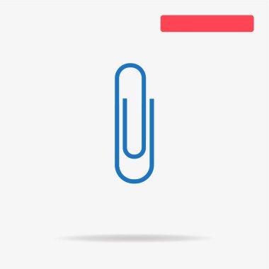 Ataç simgesi. tasarım için vektör çizimi.