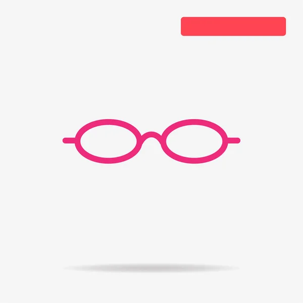 Icône Lunettes Illustration Vectorielle Concept Pour Design — Image vectorielle