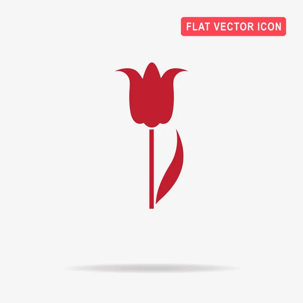 Icono Tulipán Ilustración Del Concepto Vectorial Para Diseño — Archivo Imágenes Vectoriales