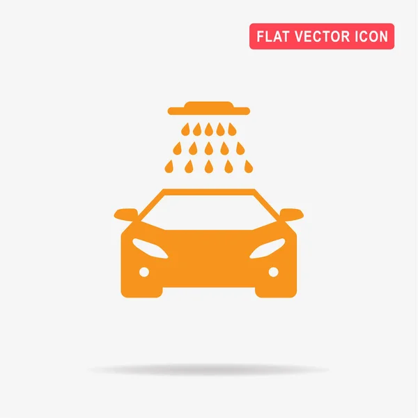 Icono Lavado Autos Ilustración Del Concepto Vectorial Para Diseño — Vector de stock
