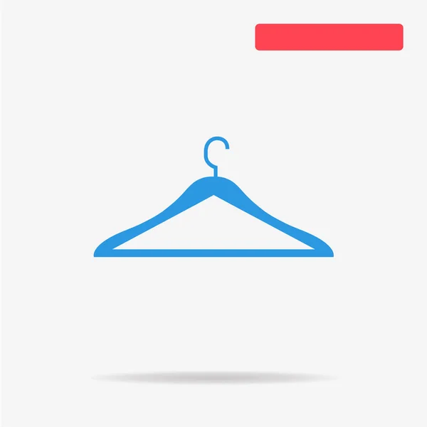 Hanger Pictogram Vectorillustratie Concept Voor Ontwerp — Stockvector