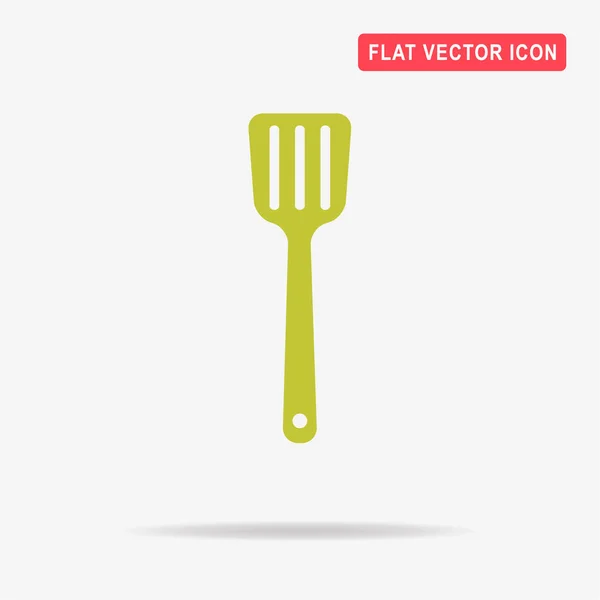 Kitchen Spatula Icon Vector Concept Illustration Design — Stock Vector