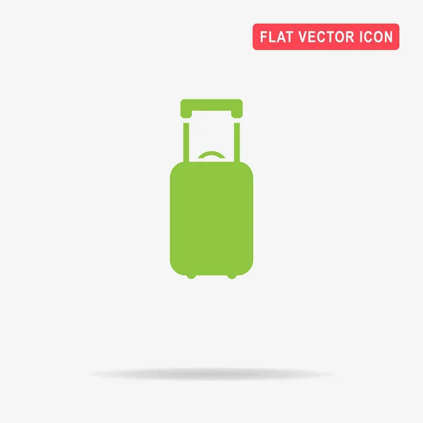 Het Pictogram Van Bagage Vectorillustratie Concept Voor Ontwerp — Stockvector