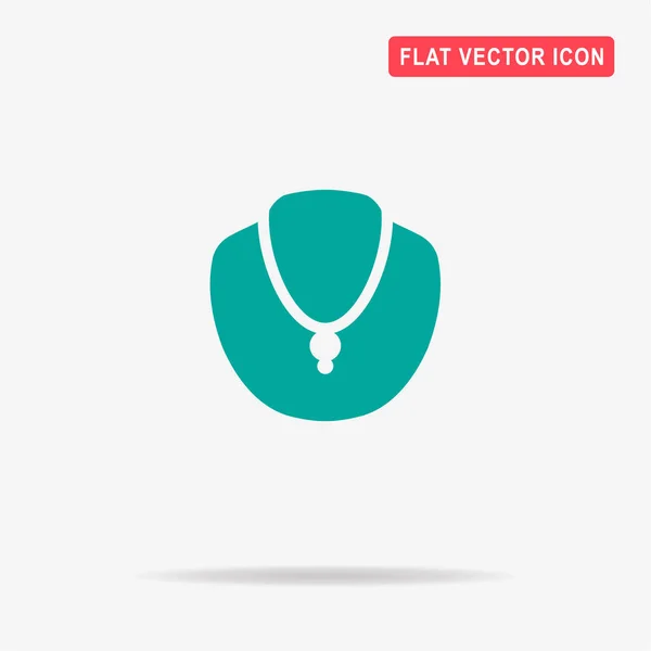 Icono Del Collar Ilustración Del Concepto Vectorial Para Diseño — Vector de stock