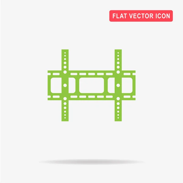 Icono Soporte Pared Ilustración Del Concepto Vectorial Para Diseño — Vector de stock
