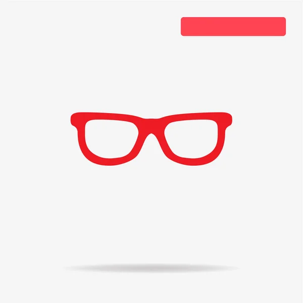 Icono Gafas Sol Ilustración Del Concepto Vectorial Para Diseño — Vector de stock