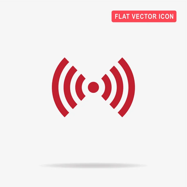 Ícone Wifi Ilustração Conceito Vetor Para Design — Vetor de Stock