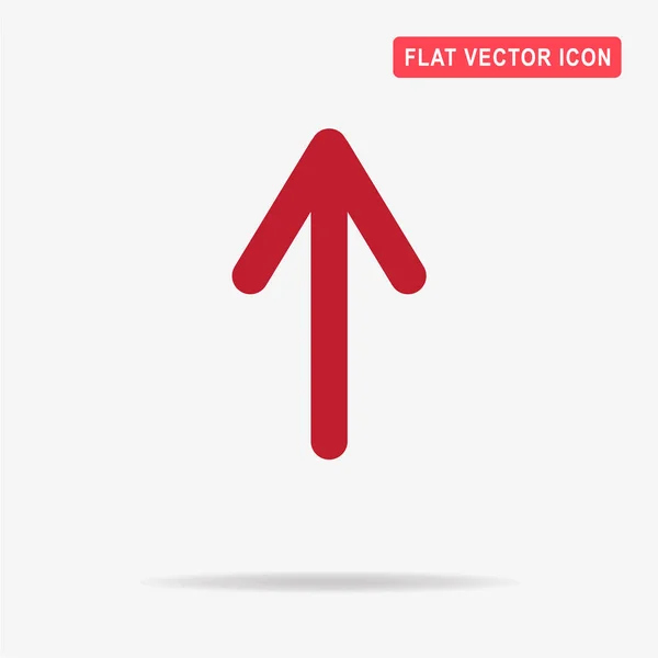 Icono Flecha Ilustración Del Concepto Vectorial Para Diseño — Vector de stock