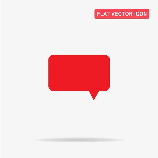 Icono Burbuja Voz Ilustración Del Concepto Vectorial Para Diseño — Vector de stock