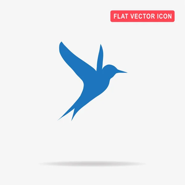 Icono Pájaro Ilustración Del Concepto Vectorial Para Diseño — Vector de stock