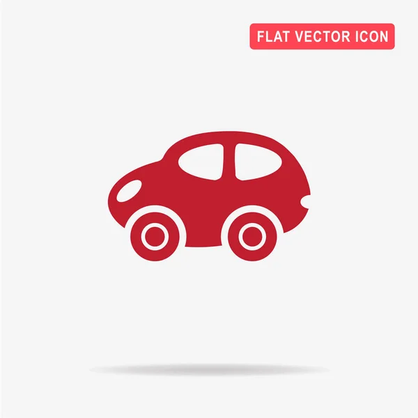 Spielzeugauto Ikone Vektor Konzept Illustration Für Design — Stockvektor