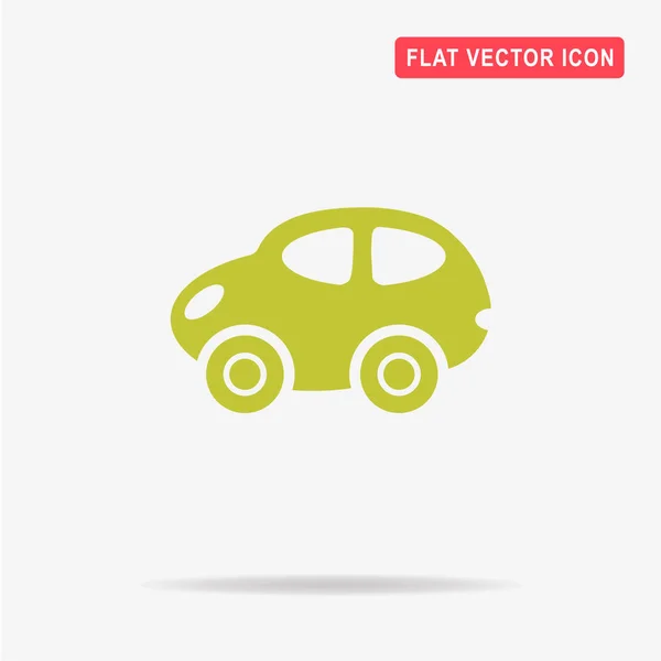 Ícone Carro Brinquedo Ilustração Conceito Vetor Para Design — Vetor de Stock