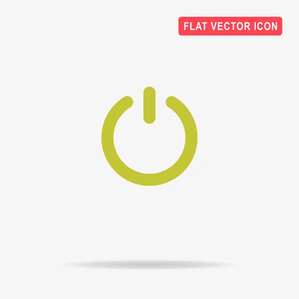 Knoppictogram Voor Energiebeheer Vectorillustratie Concept Voor Ontwerp — Stockvector