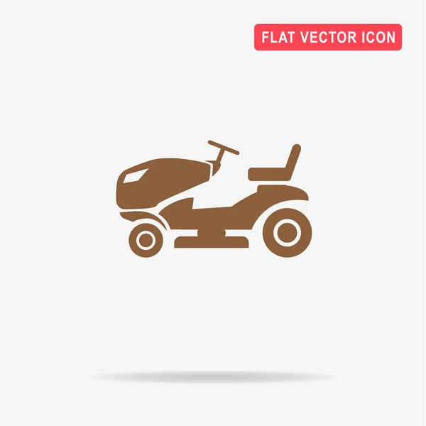 Ícone Tractor Relva Ilustração Conceito Vetor Para Design Ilustração De Stock