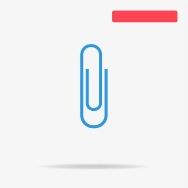 Ataç simgesi. tasarım için vektör çizimi.