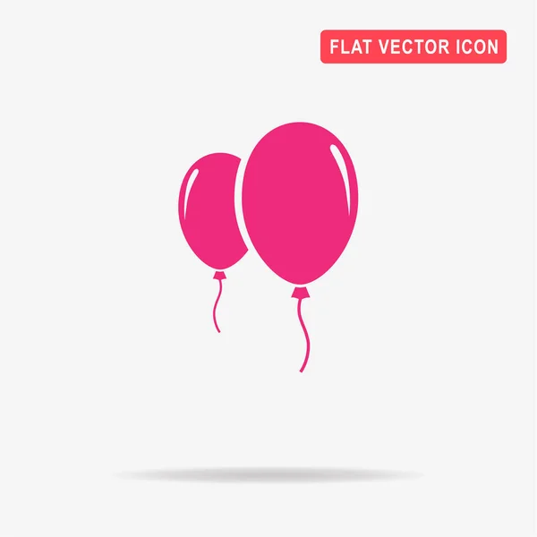 Ícone Balão Ilustração Conceito Vetor Para Design — Vetor de Stock