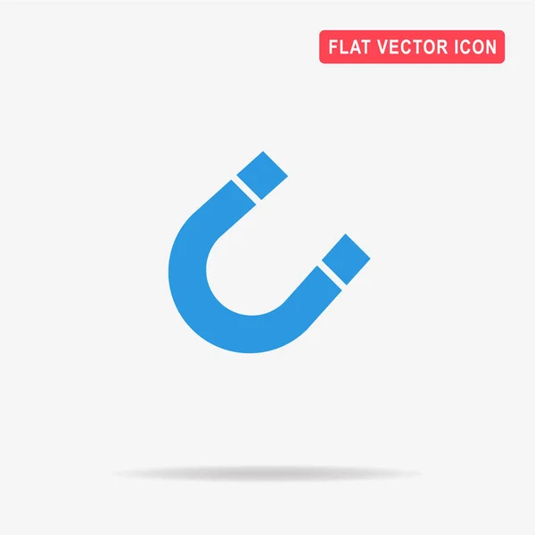 Magnet Symbol Vektor Konzept Illustration Für Design — Stockvektor