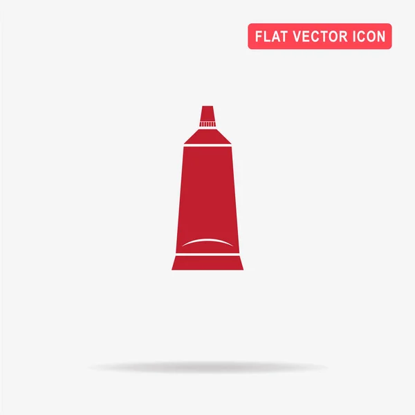 Ikona Trubice Vektorové Ilustrace Koncept Pro Design — Stockový vektor