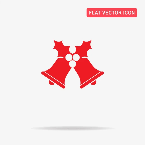 Icono Campanas Navidad Ilustración Del Concepto Vectorial Para Diseño — Vector de stock