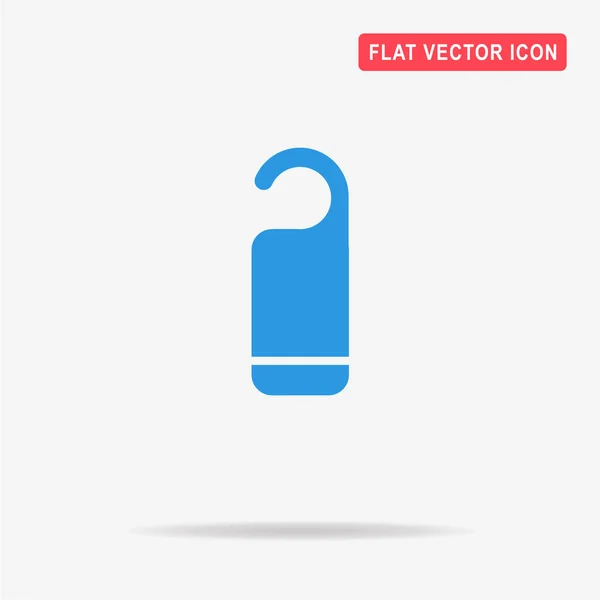 Hanger Kentekenpictogram Vectorillustratie Concept Voor Ontwerp — Stockvector