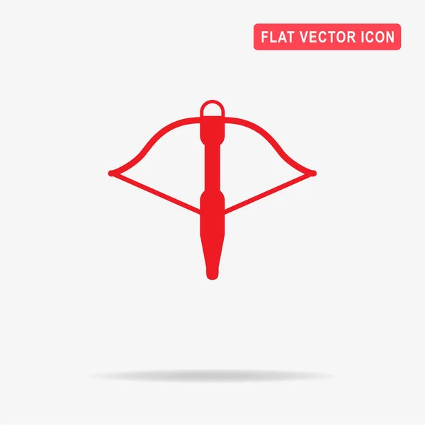 Icono Ballesta Ilustración Del Concepto Vectorial Para Diseño — Vector de stock