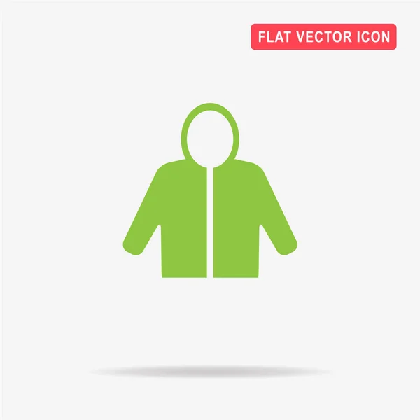 Hoodie Ikonen Begreppet Vektorillustration För Design — Stock vektor