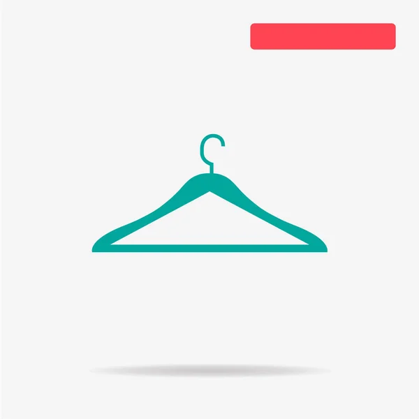 Hanger Icon Vector Concept Illustration Design — Stock Vector