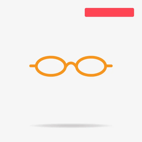 Ícone Óculos Ilustração Conceito Vetor Para Design — Vetor de Stock