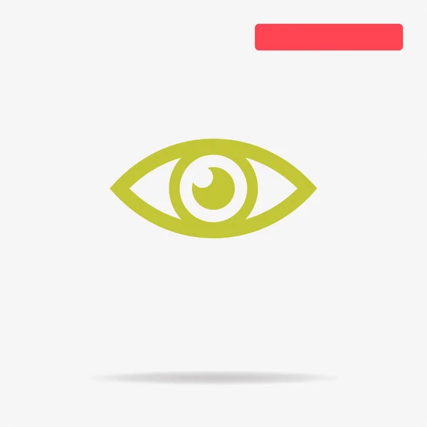 Eye Icon Vector Concept Illustration Design — Stock Vector