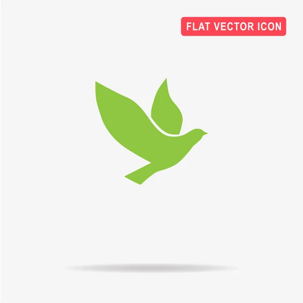 Dove Pictogram Vectorillustratie Concept Voor Ontwerp — Stockvector