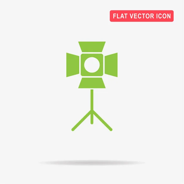 Icône Spotlight Illustration Vectorielle Concept Pour Design — Image vectorielle